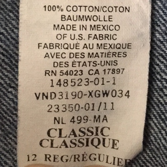 GAP | VINTAGE “Classic” 12 1/2” High-Rise Jeans - Picture 9 of 13